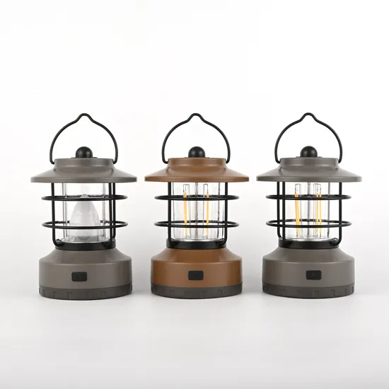 Compact Outdoor LED Lantern for Camping and Emergency Use