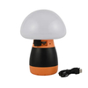 Rechargeable Small Size Mushroom LED Desk Lamp / Popular LED Night Light for Bedroom /LED Table Lamp with USB Charging