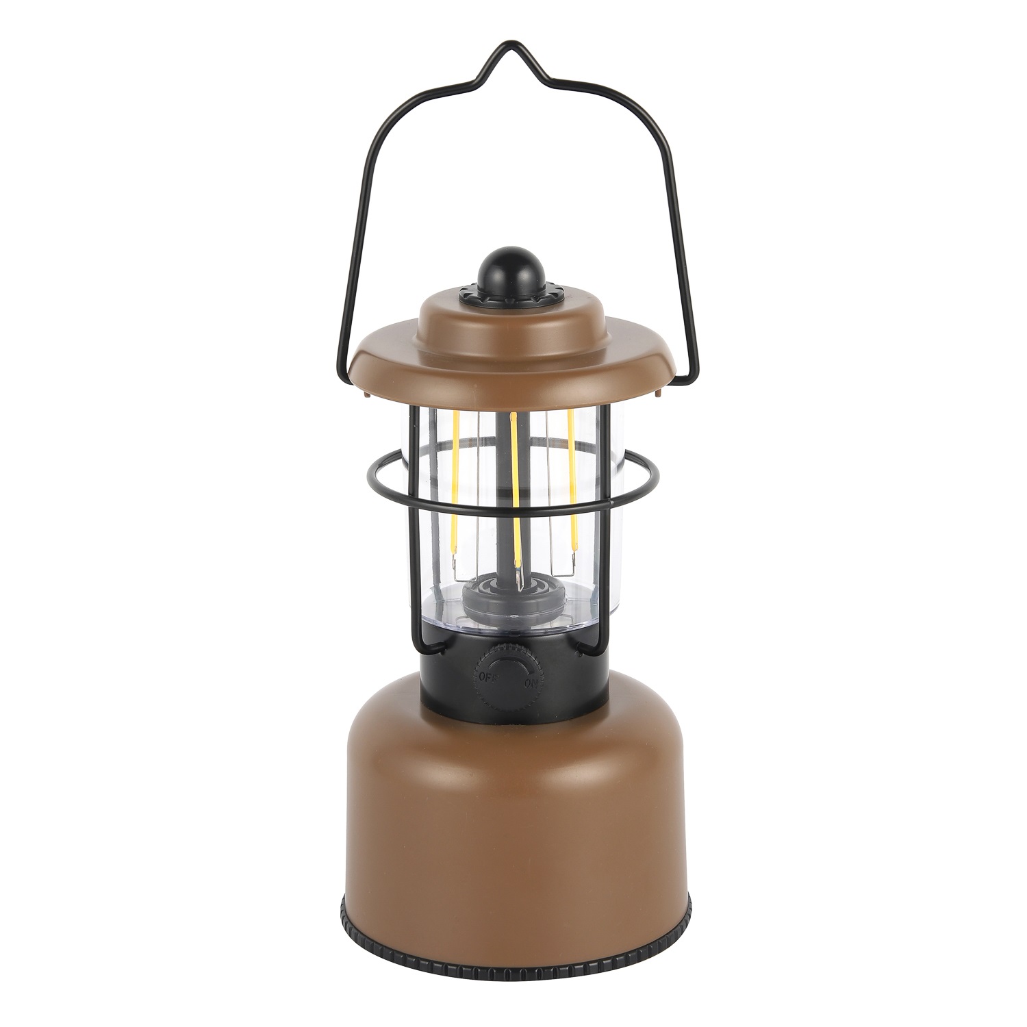 Rechargeable Camping Lantern with Double Light Source #CL319-TS/USB