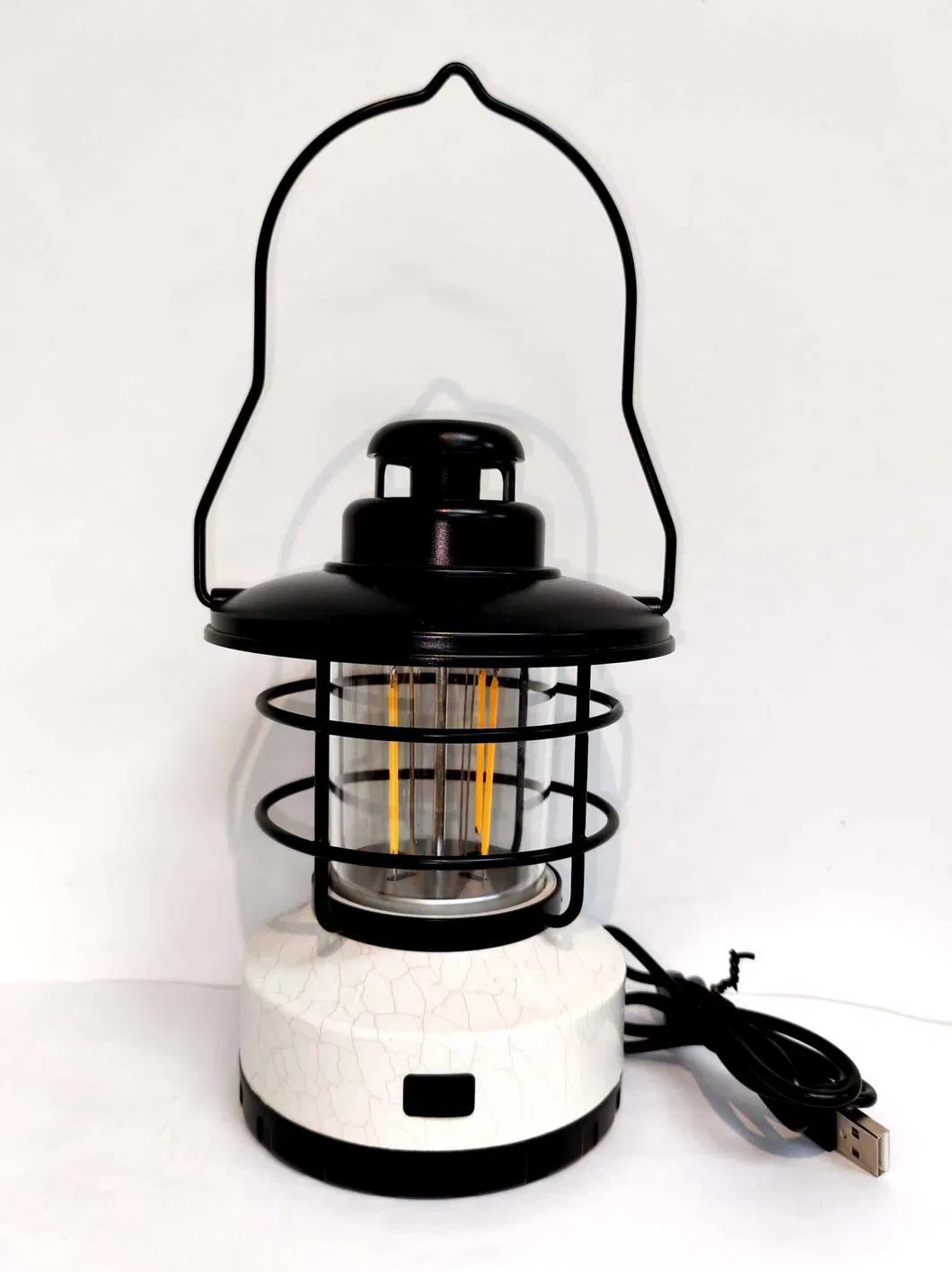 Bright Tungsten LED Lanterns for Camping and Hiking Trips with USB Charging / Outdoor Use for Hiking