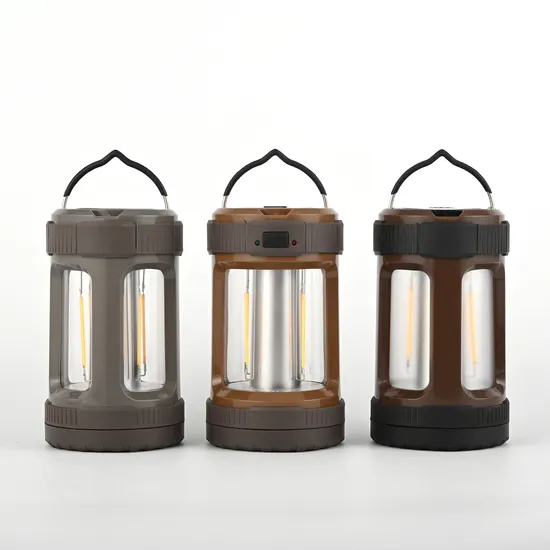 USB Rechargeable Tungsten Camping Lantern for Outdoor / Bright and Portable Camping Lantern with USB Charging Capability