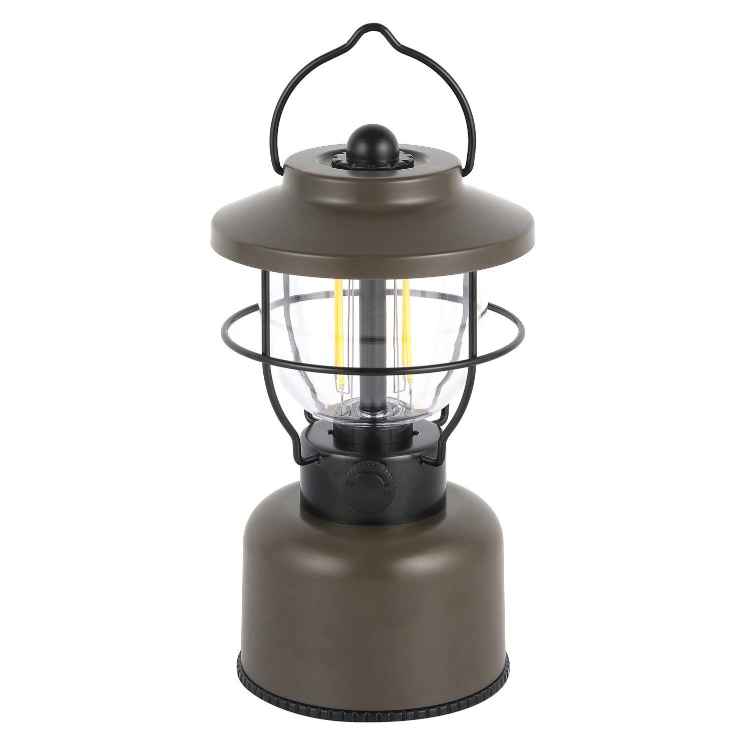 Rechargeable Camping Lantern with Double Light Source #CL318-TS/USB