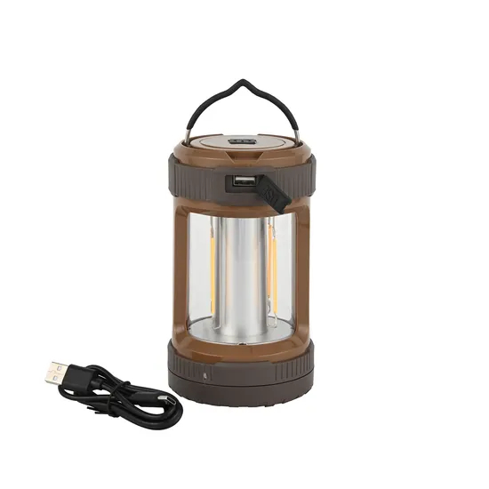 USB Rechargeable Tungsten Camping Lantern for Outdoor / Bright and Portable Camping Lantern with USB Charging Capability