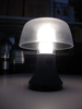 Portable Battery Operated Mushroom Lamp Table Lamps Battery 3xaa Lamp for Home Office Bedroom Outdoor