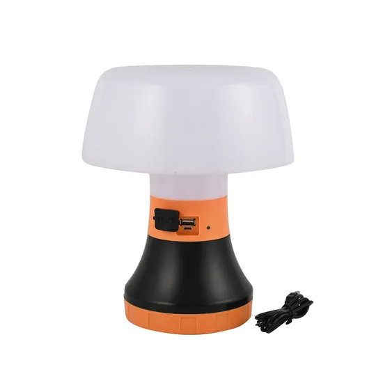 Rechargeable Portable Bedroom Lamp with Dimmer for Camping