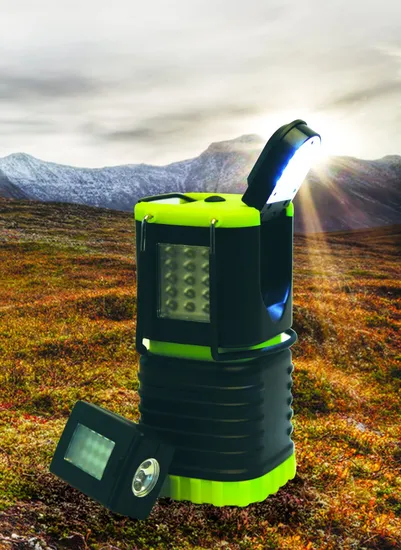 Portable LED Camping Lantern with Dry Battery for Hiking