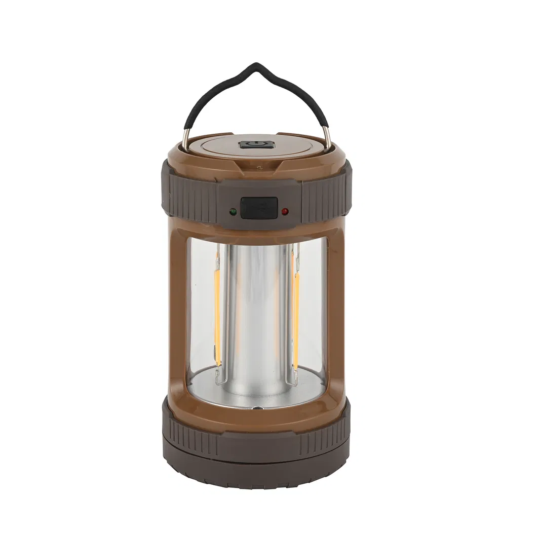 Portable LED Tungsten Lanterns with 2 Windows for Camping and Hiking / for Outdoor Use