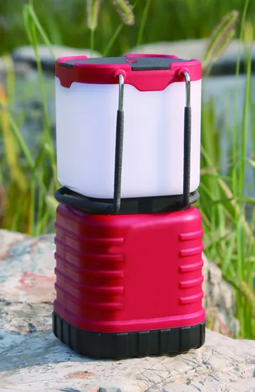 LED Portable Camping Light with Battery Indicator # CL296-Milky