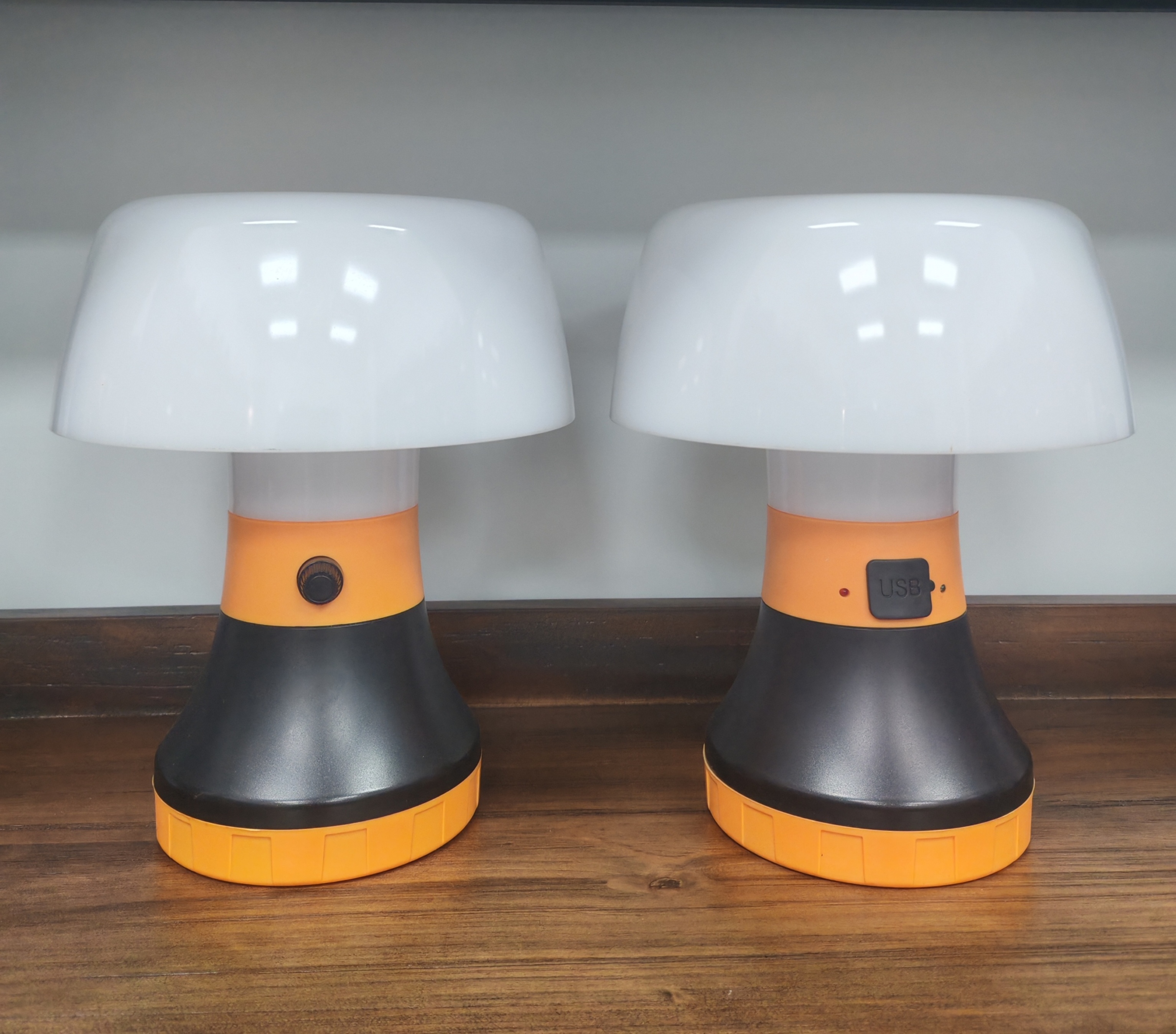 Adjustable Dimmer Mushroom Camping Light and Table Lamp