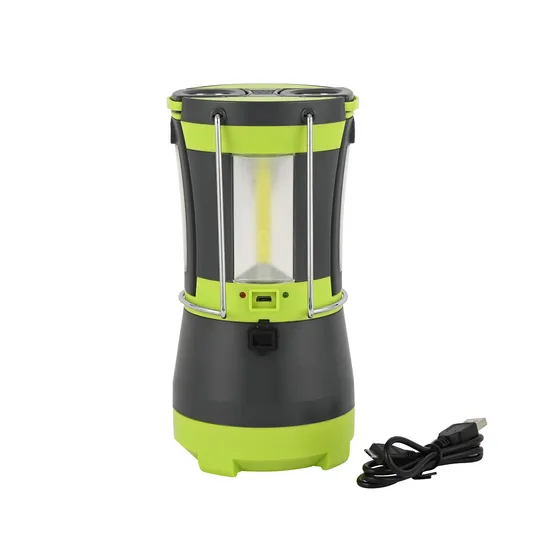 Factory Supply Multifunctional Environmentally Friendly Rechargeable Emergency Lantern with 2 Removeable Torch /Camping Light