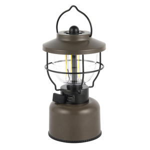 Rechargeable Camping Lantern with Double Light Source #CL318-TS/USB