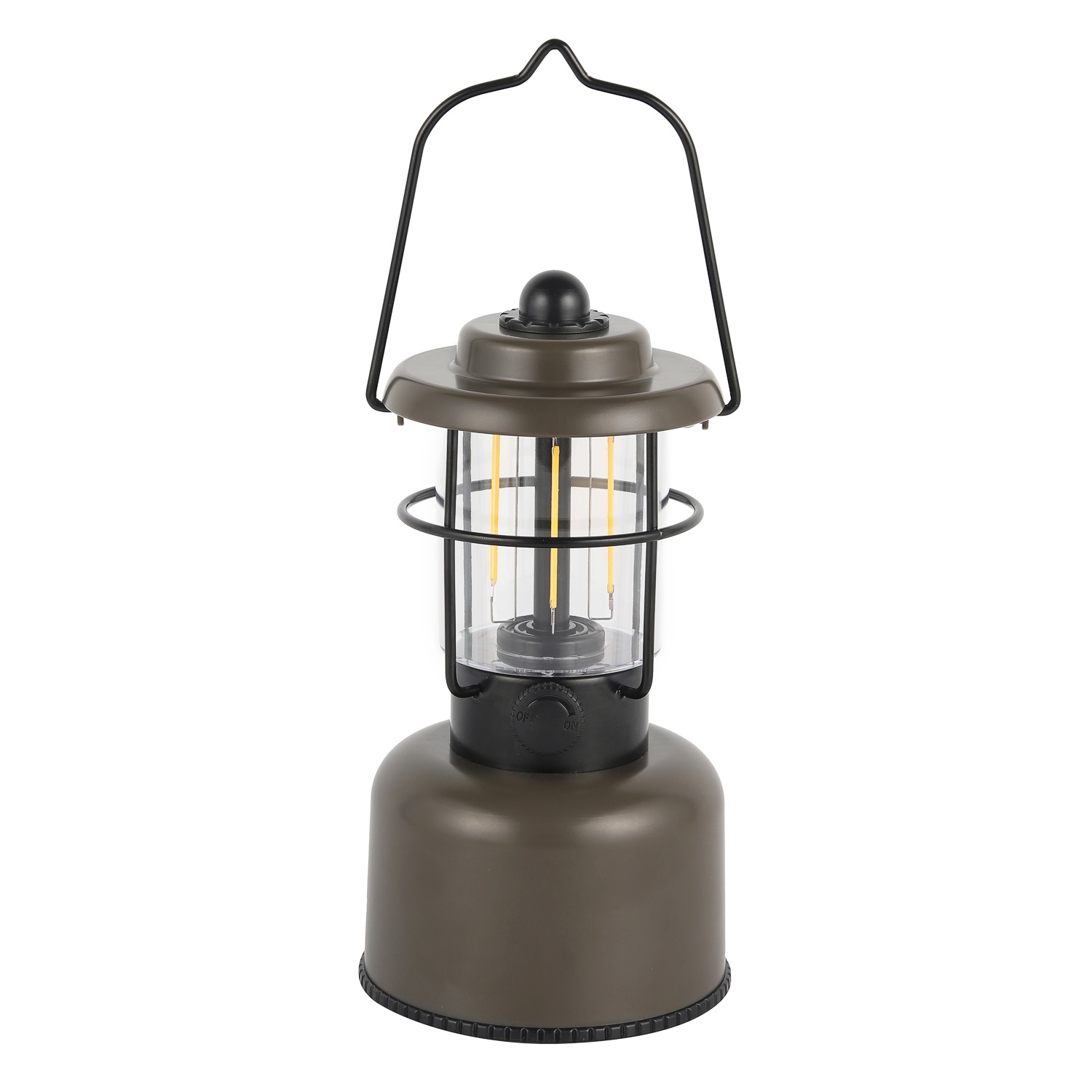 Rechargeable Camping Lantern with Double Light Source #CL319-TS/USB