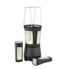 Factory Supply Multifunctional Rechargeable Emergency COB Lantern with 2 Removeable Torch Camping Light # CL270-COB/USB