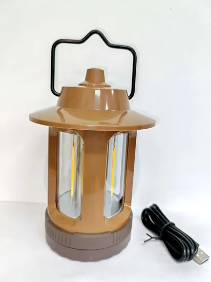 Portable LED Tungsten Camping Light/ LED Tungsten Lantern with USB for Hiking, Fishing, Outdoor