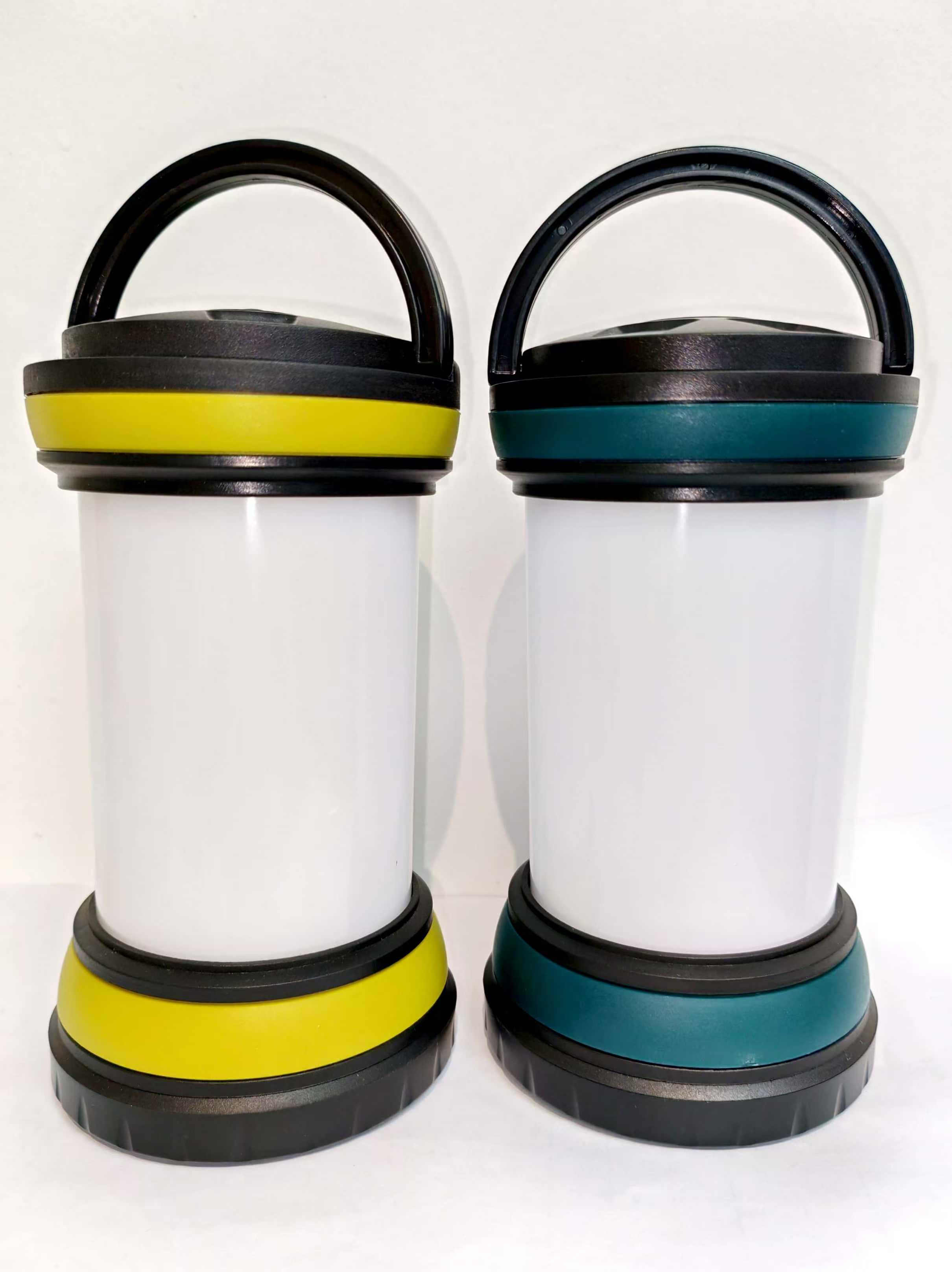 Compact Cup-Shaped Camping Light with Adjustable Brightness