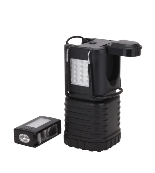 USB Multi-Function LED Camping Lamp /Rechargeable LED Camping Lantern / Metal Flashlight Combo with USB Charging