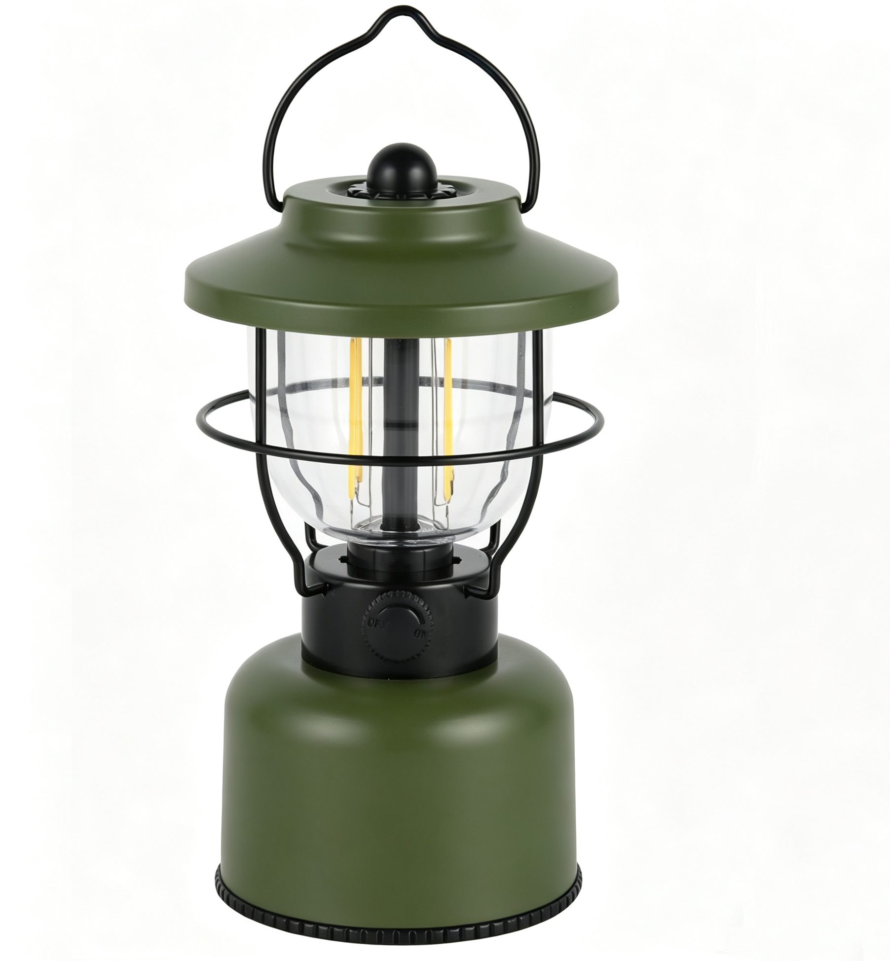 Rechargeable Camping Lantern with Double Light Source #CL318-TS/USB