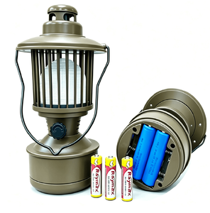 Rechargeable Camping Lantern with Double Power Supply #CL314B-COB/X
