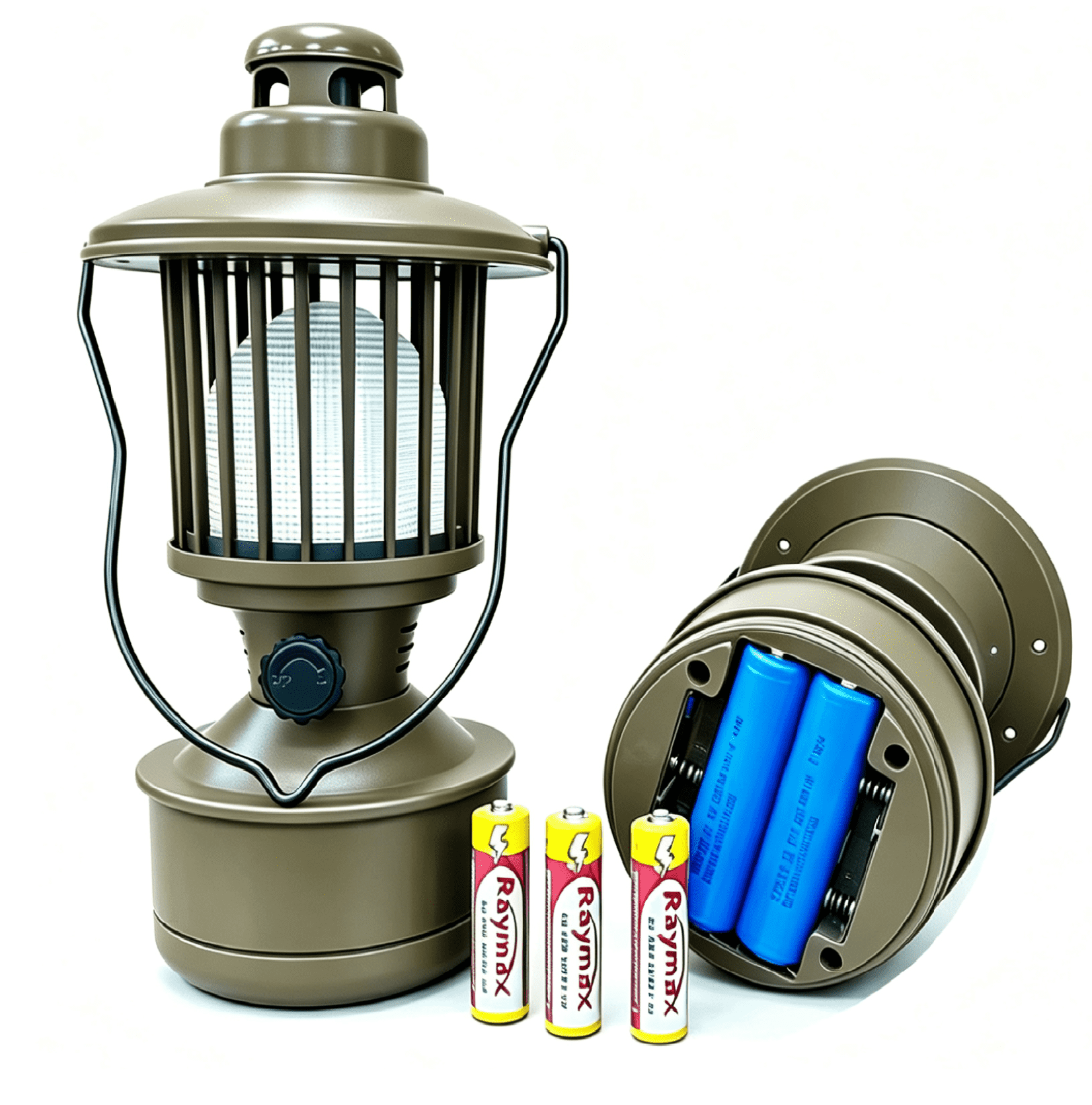 Rechargeable Camping Lantern with Double Power Supply #CL314B-COB/X