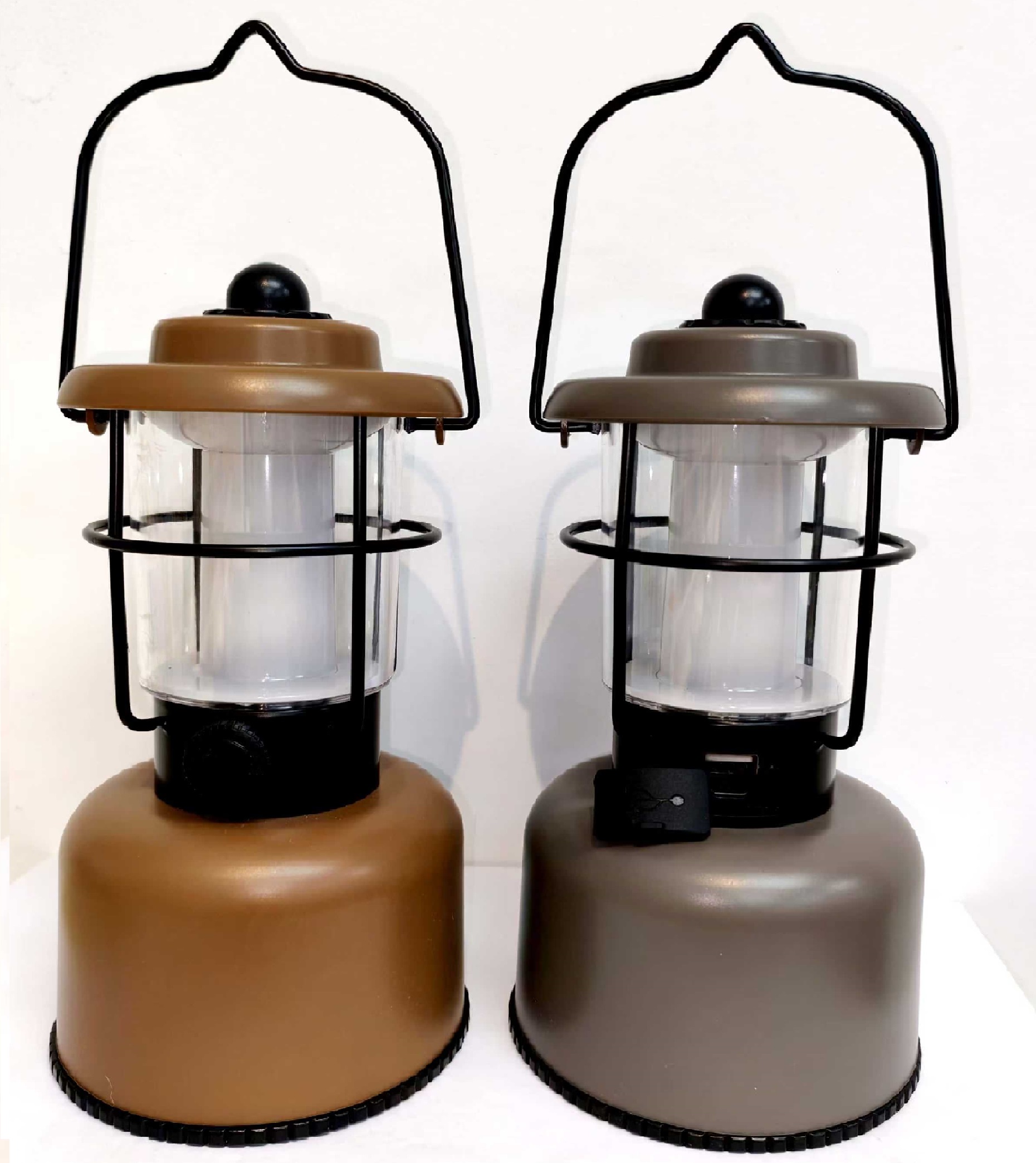 Rechargeable Camping Lantern with Double Power Supply #CL319-S/X