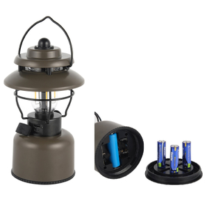 Rechargeable Camping Lantern with Double Power Supply #CL317-TS/X