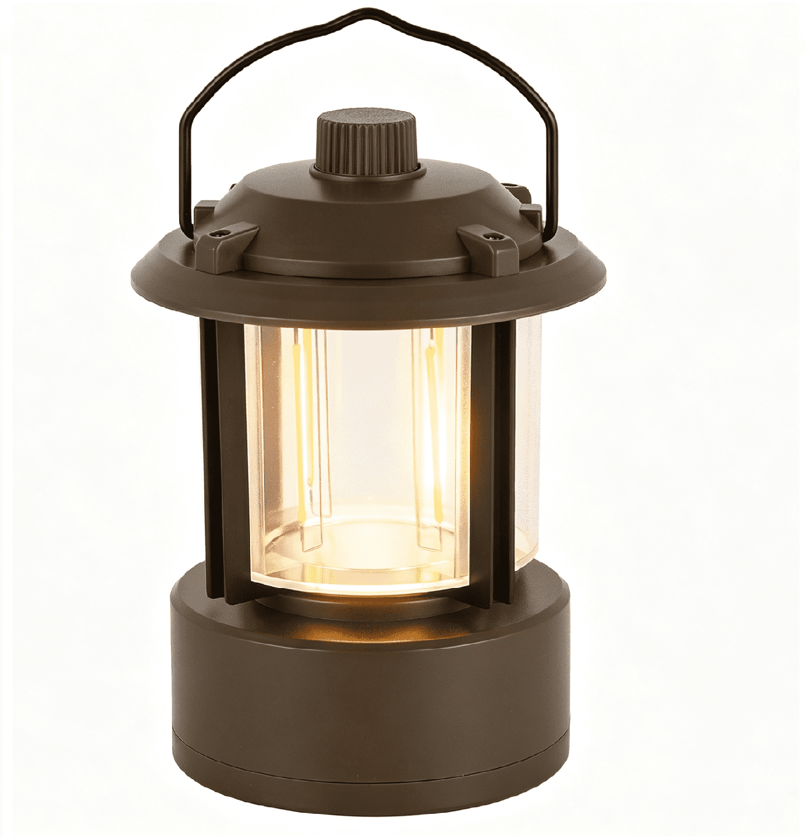 Rechargeable Camping Lantern with Double Light Source #CL318-TS/USB