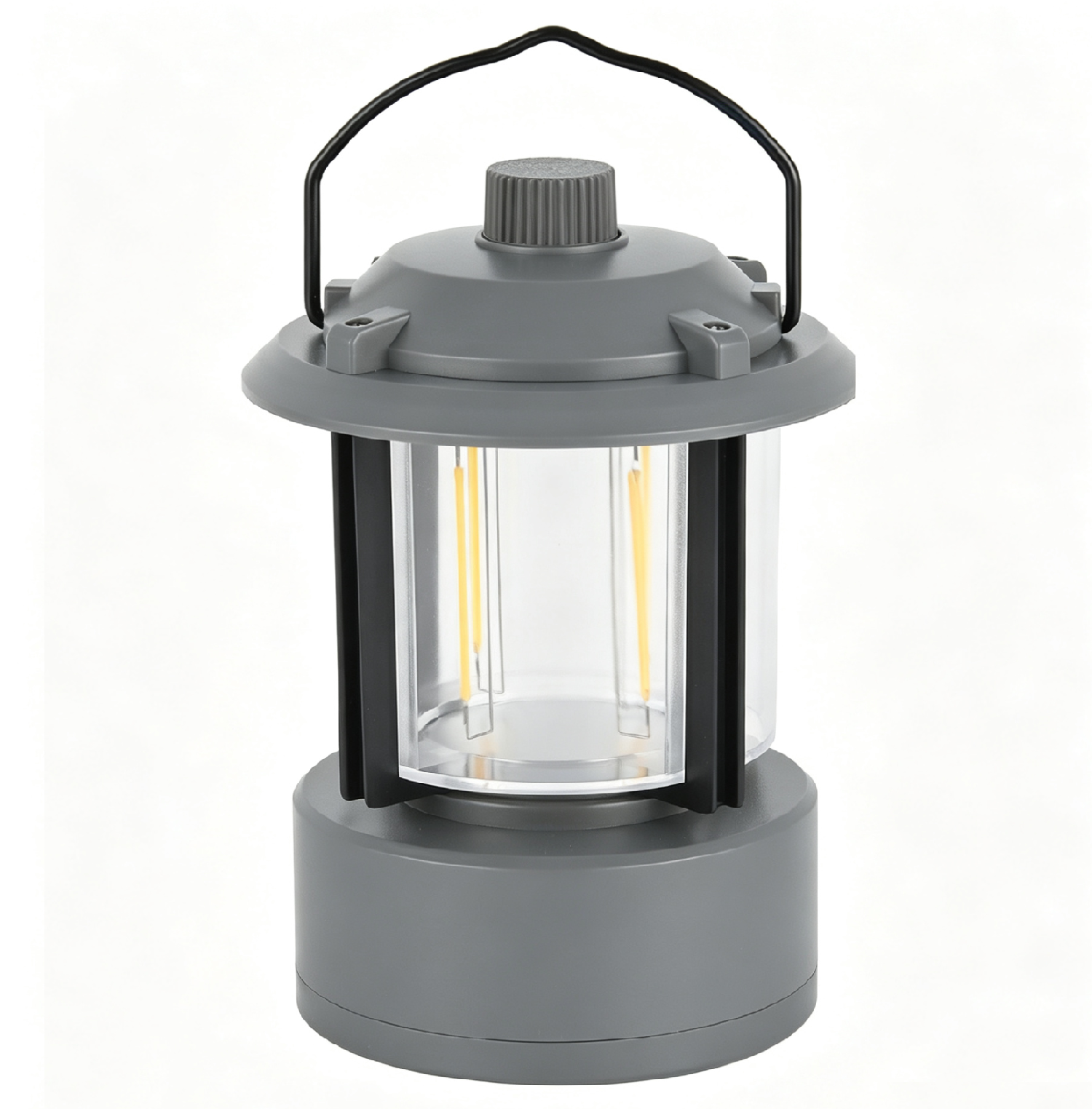 Rechargeable Camping Lantern with Double Light Source #CL318-TS/USB