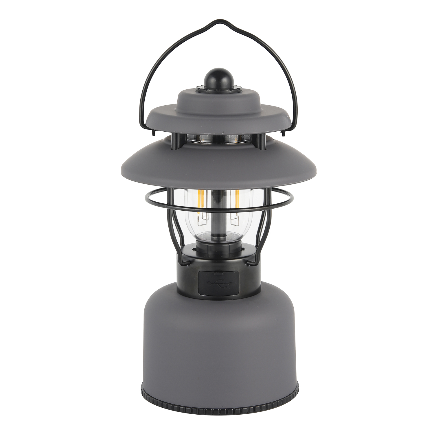 Rechargeable Camping Lantern with Double Power Supply #CL317-TS/X