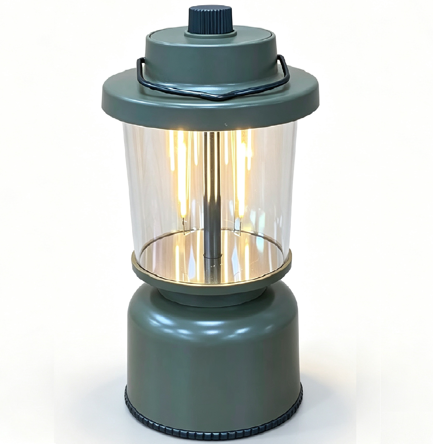 Rechargeable Camping Lantern with Double Light Source #CL327-TS/USB