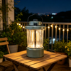 Rechargeable Camping Lantern with Double Light Source #CL324-TS/USB