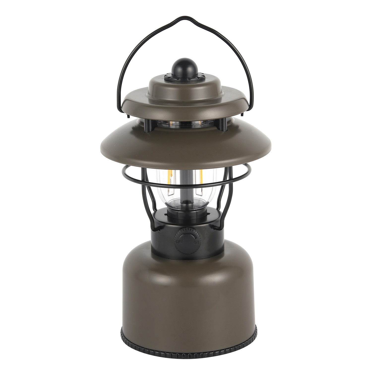 Rechargeable Camping Lantern with Double Power Supply #CL317-TS/X