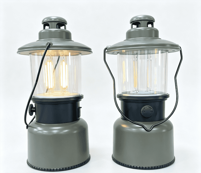 Rechargeable Camping Lantern with Double Light Source #CL325-TS/USB