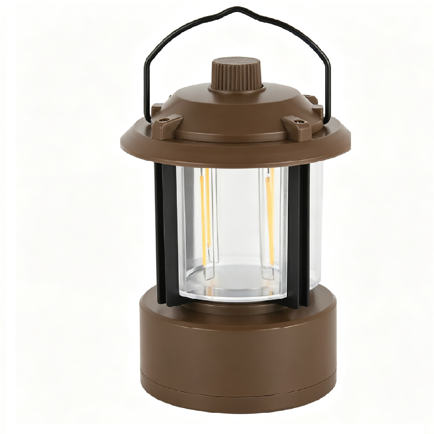 Rechargeable Camping Lantern with Double Light Source #CL318-TS/USB
