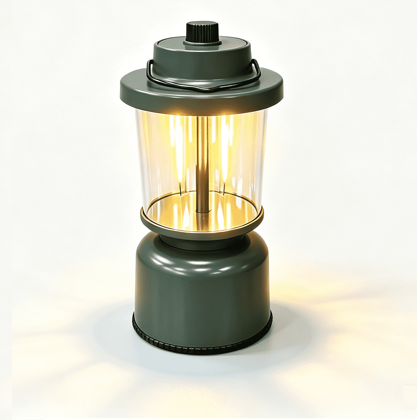 Rechargeable Camping Lantern with Double Light Source #CL327-TS/USB